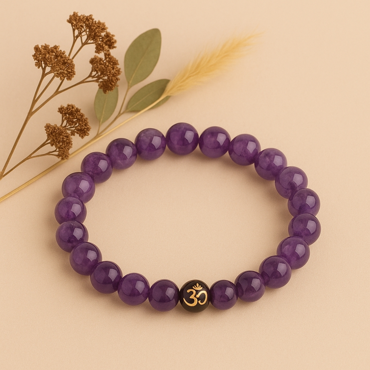 4 Amethyst Bracelet - Image 1